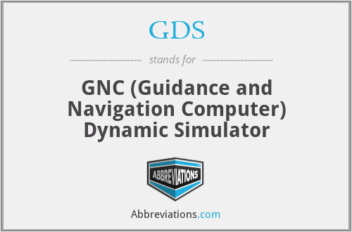 GDS - GNC (Guidance and Navigation Computer) Dynamic Simulator