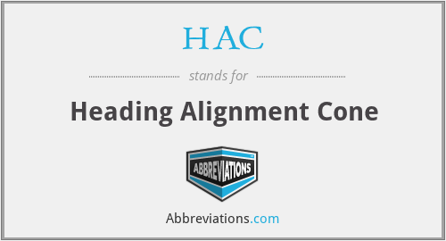 HAC - Heading Alignment Cone