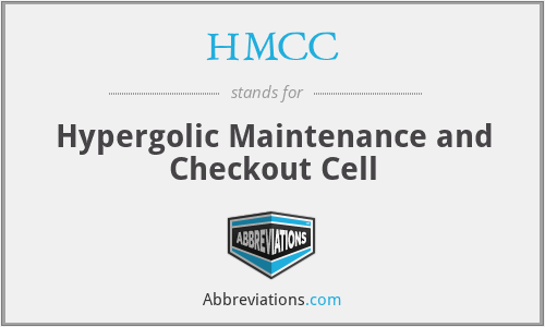 HMCC - Hypergolic Maintenance and Checkout Cell