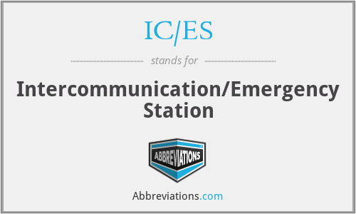 IC/ES - Intercommunication/Emergency Station