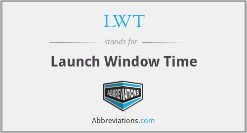 LWT - Launch Window Time