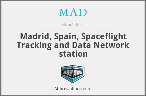 MAD - Madrid, Spain, Spaceflight Tracking and Data Network station