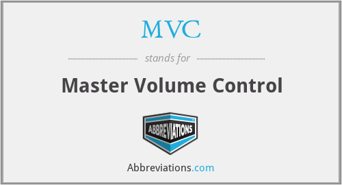 MVC - Master Volume Control