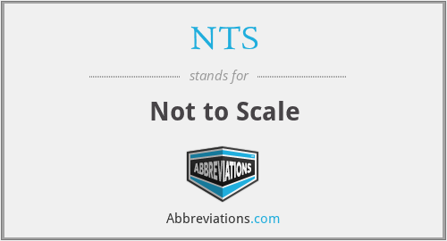 NTS - Not to Scale