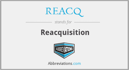 REACQ - Reacquisition