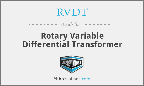RVDT - Rotary Variable Differential Transformer
