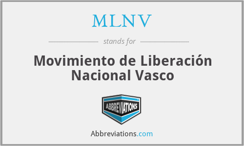 MLNV - Movimiento de Liberación Nacional Vasco