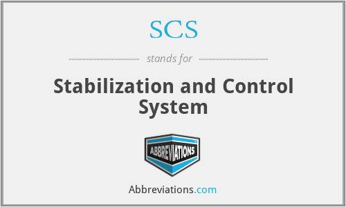 SCS - Stabilization and Control System