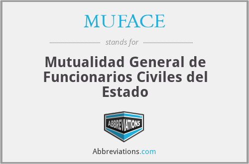 MUFACE - Mutualidad General de Funcionarios Civiles del Estado
