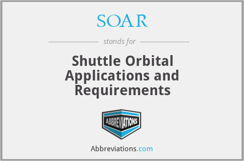 SOAR - Shuttle Orbital Applications and Requirements
