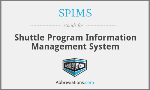 SPIMS - Shuttle Program Information Management System