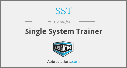 SST - Single System Trainer