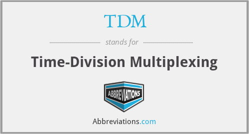 TDM - Time-Division Multiplexing
