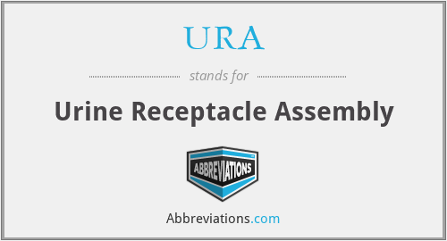 URA - Urine Receptacle Assembly