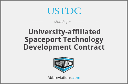 USTDC - University-affiliated Spaceport Technology Development Contract