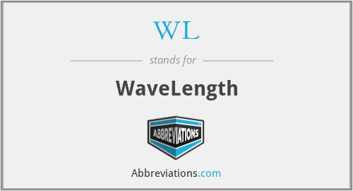 WL - WaveLength
