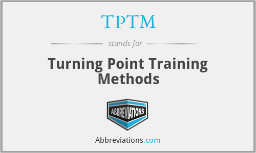 TPTM - Turning Point Training Methods