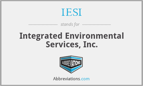 IESI - Integrated Environmental Services, Inc.