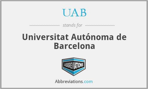 UAB - Universitat Autónoma de Barcelona