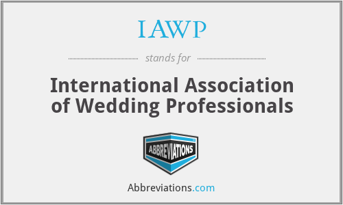 IAWP - International Association of Wedding Professionals