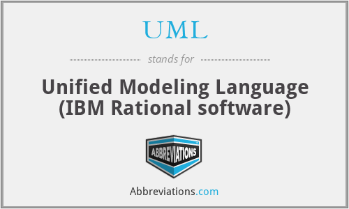 UML - Unified Modeling Language (IBM Rational software)