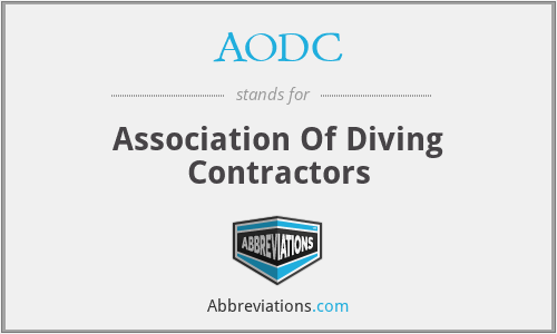 AODC - Association Of Diving Contractors