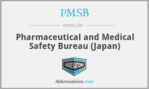 PMSB - Pharmaceutical and Medical Safety Bureau (Japan)