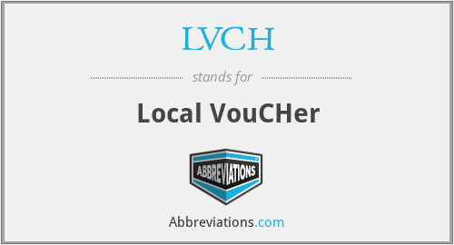 LVCH - Local VouCHer