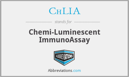 ChLIA - Chemi-Luminescent ImmunoAssay