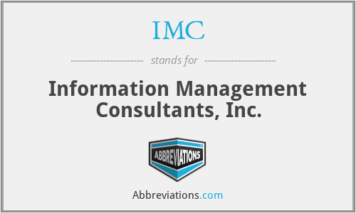 IMC - Information Management Consultants, Inc.