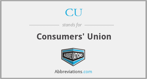 CU - Consumers' Union