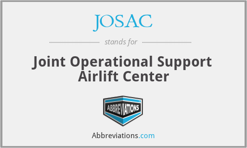 JOSAC - Joint Operational Support Airlift Center
