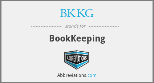 BKKG - BookKeeping
