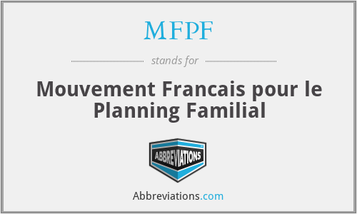MFPF - Mouvement Francais pour le Planning Familial