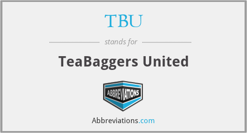 TBU - TeaBaggers United