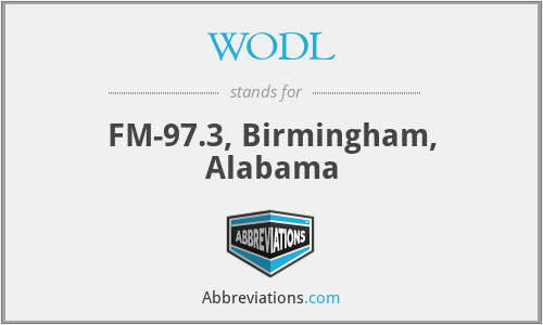 WODL - FM-97.3, Birmingham, Alabama