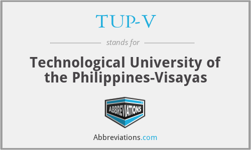 TUP-V - Technological University of the Philippines-Visayas