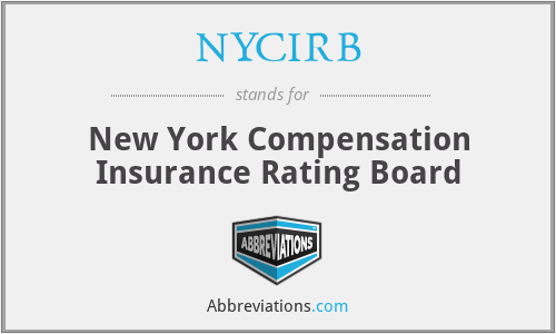 NYCIRB - New York Compensation Insurance Rating Board