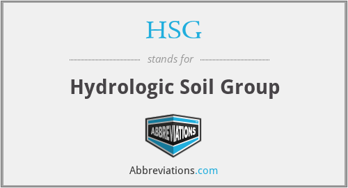 HSG - Hydrologic Soil Group