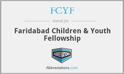 FCYF - Faridabad Children & Youth Fellowship