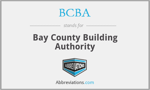 BCBA - Bay County Building Authority