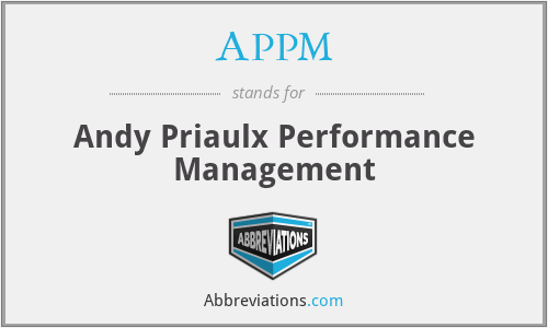 APPM - Andy Priaulx Performance Management