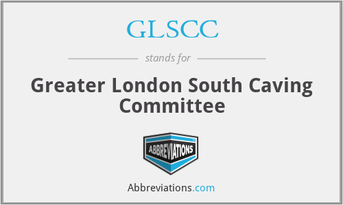 GLSCC - Greater London South Caving Committee