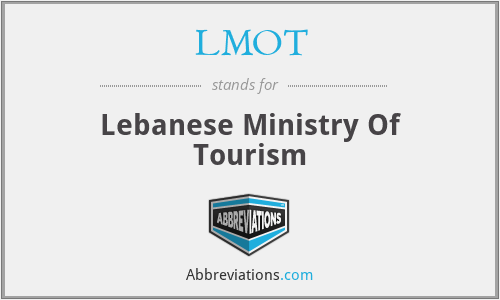 LMOT - Lebanese Ministry Of Tourism