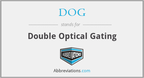 DOG - Double Optical Gating