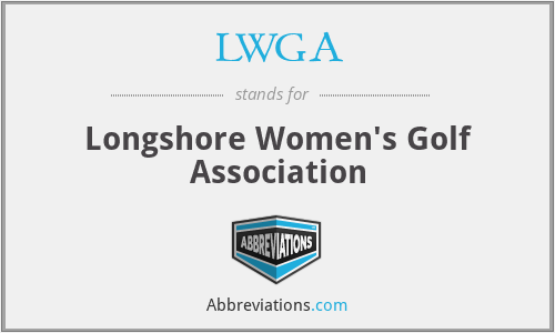 LWGA - Longshore Women's Golf Association