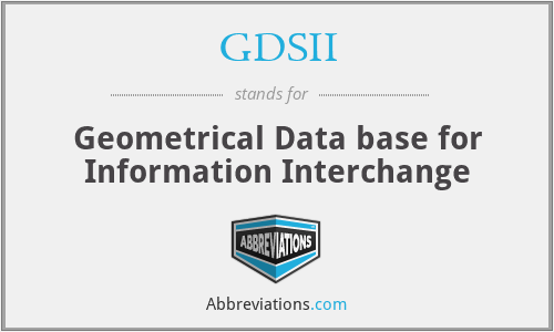 GDSII - Geometrical Data base for Information Interchange