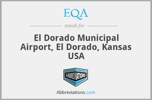 EQA - El Dorado Municipal Airport, El Dorado, Kansas USA