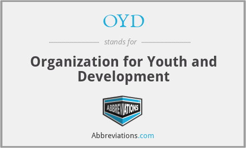 OYD - Organization for Youth and Development