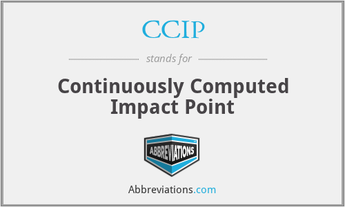 CCIP - Continuously Computed Impact Point